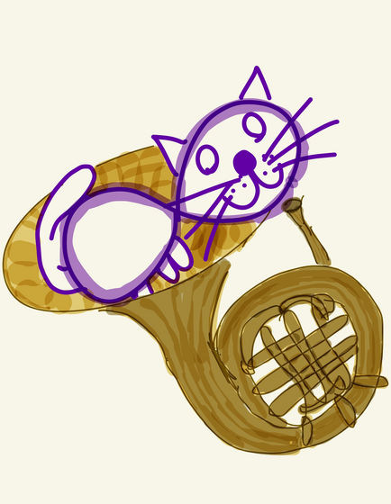 Infinity Cat, the Horn Filler