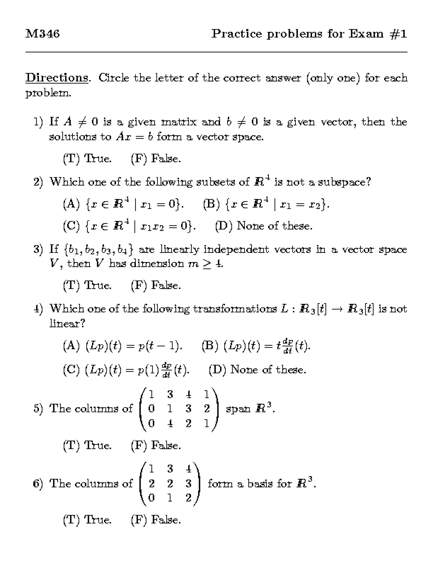 MATH 346